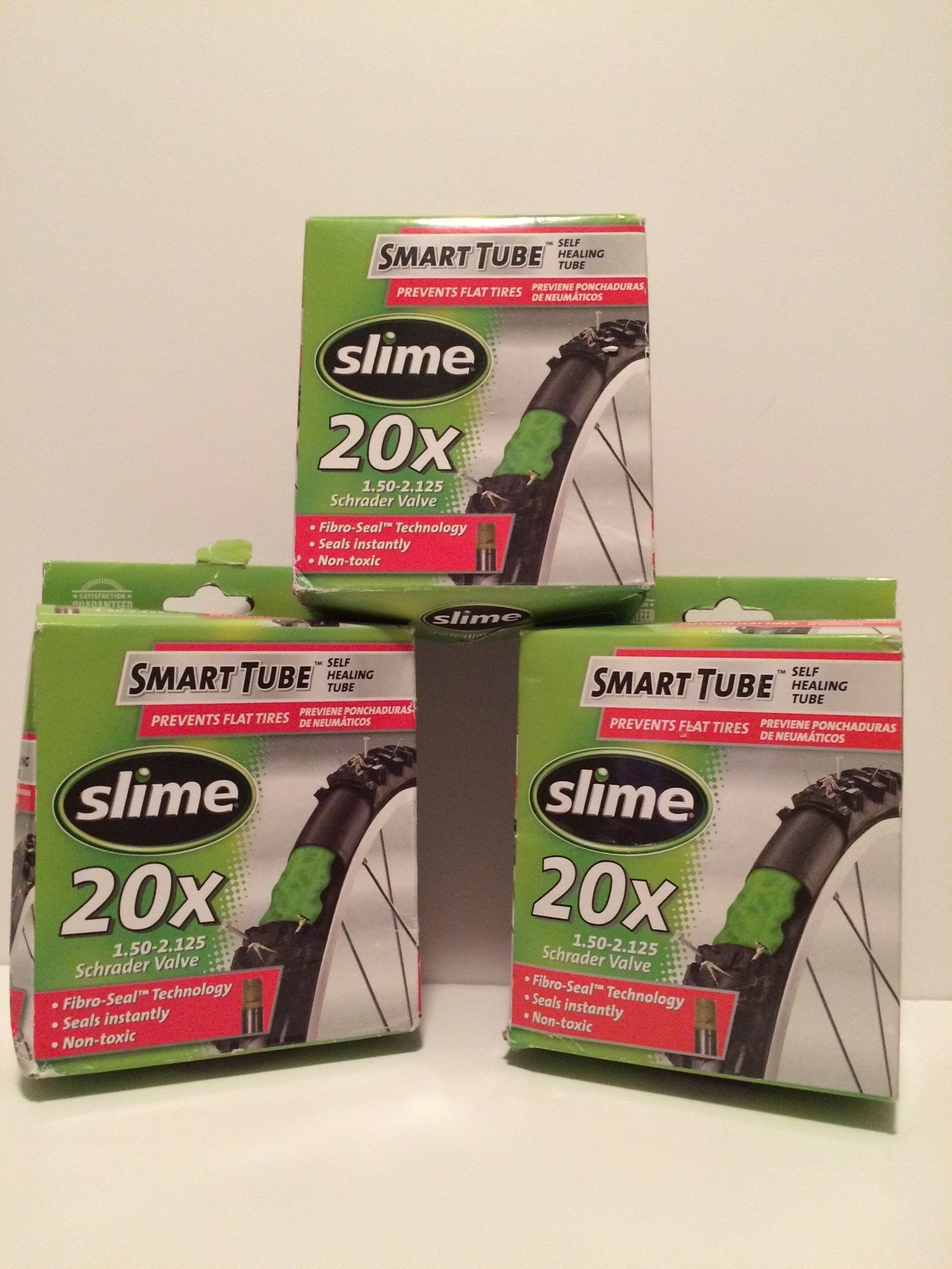 Slime Long Inner Tube for Bike 20 In. Pre-Filled Tire Sealant
| Slime 20 Inch Inner Tube with Self-Healing Technology
|